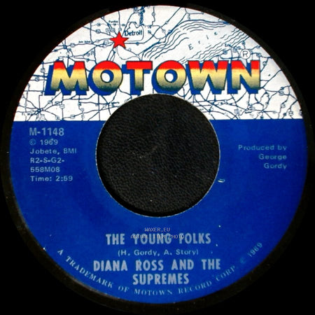Diana Ross And The Supremes - No Matter What Sign You Are / The Young Folks side B