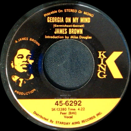 James Brown - It's A New Day (Part 1) & (Part 2) / Georgia On My Mind side B