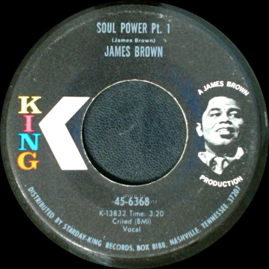 James Brown - Soul Power Pt. 2 & Pt. 3 / Soul Power Pt. 1 side B