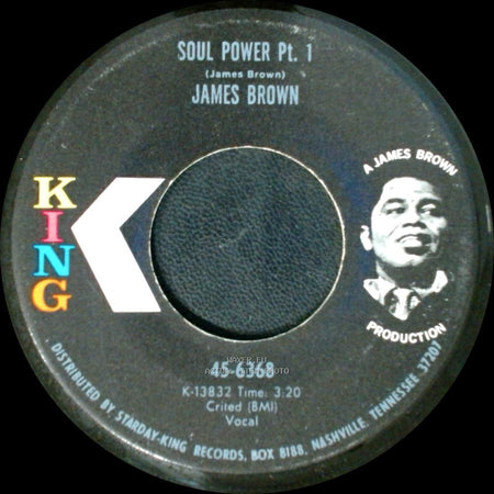 James Brown - Soul Power Pt. 2 & Pt. 3 / Soul Power Pt. 1 side B