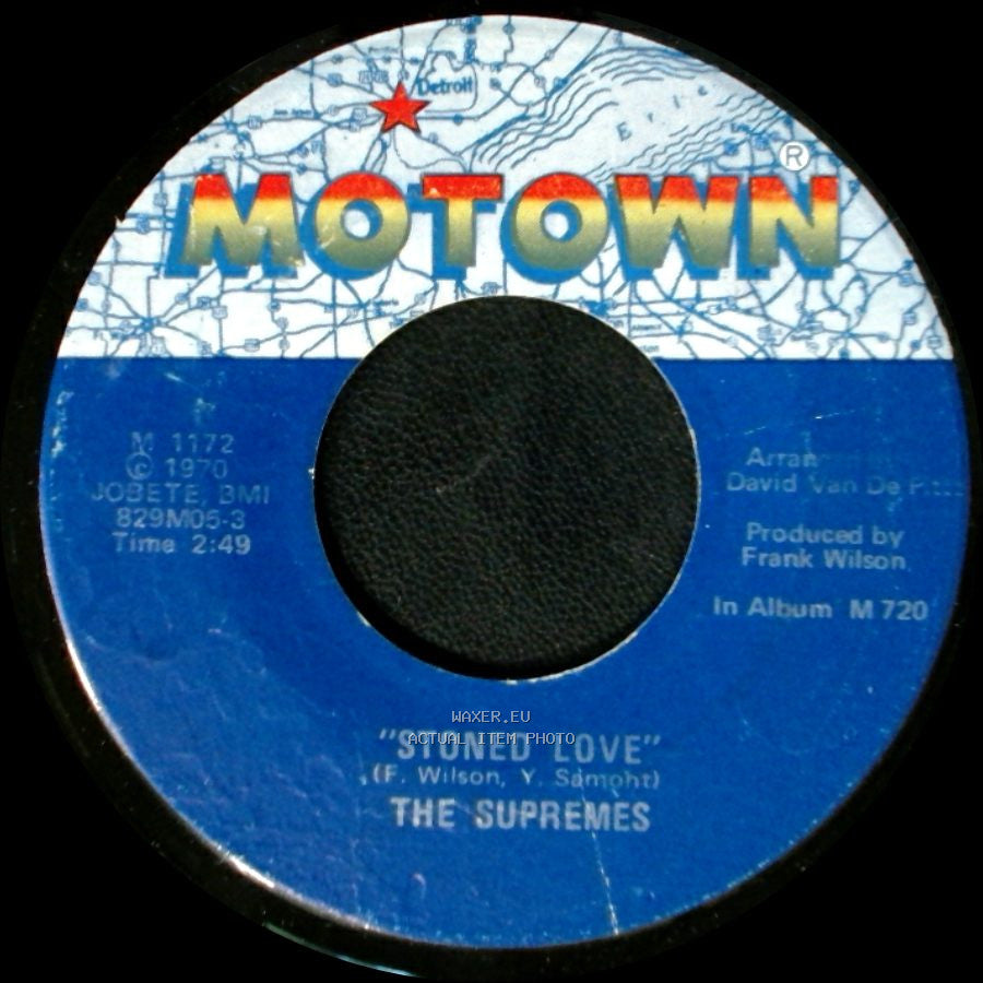 The Supremes - Shine On Me / Stoned Love side B