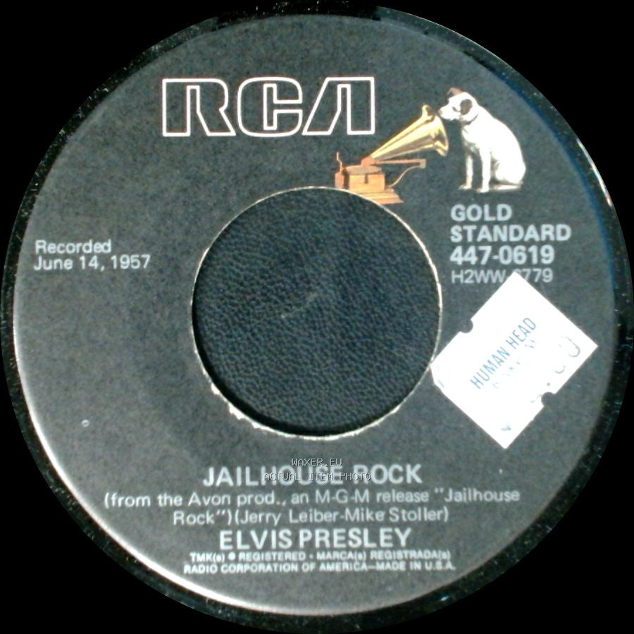 Elvis Presley - Treat Me Nice / Jailhouse Rock side B