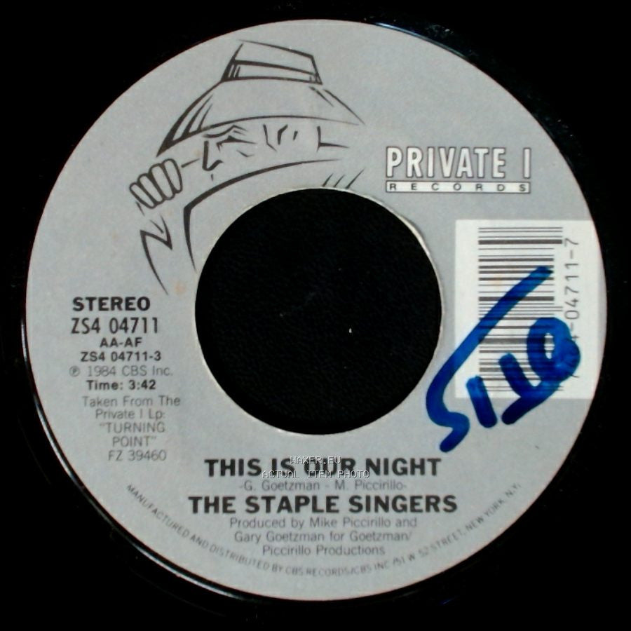 The Staple Singers - The Turning Point / This Is Our Night side B