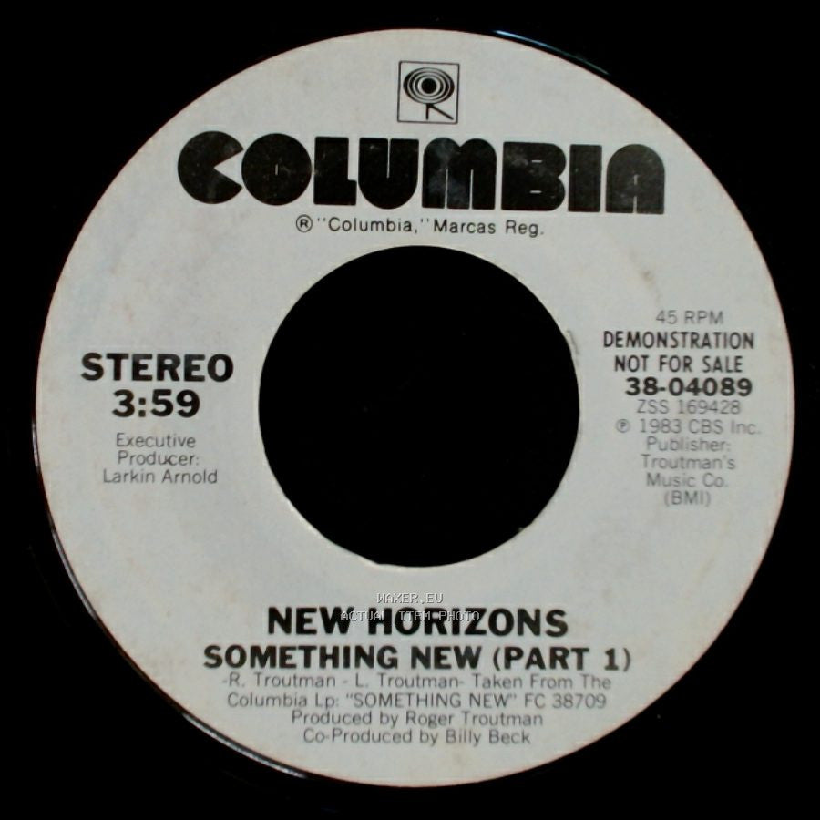 New Horizons - Something New (Part 1) / Something New (Part 1) side A