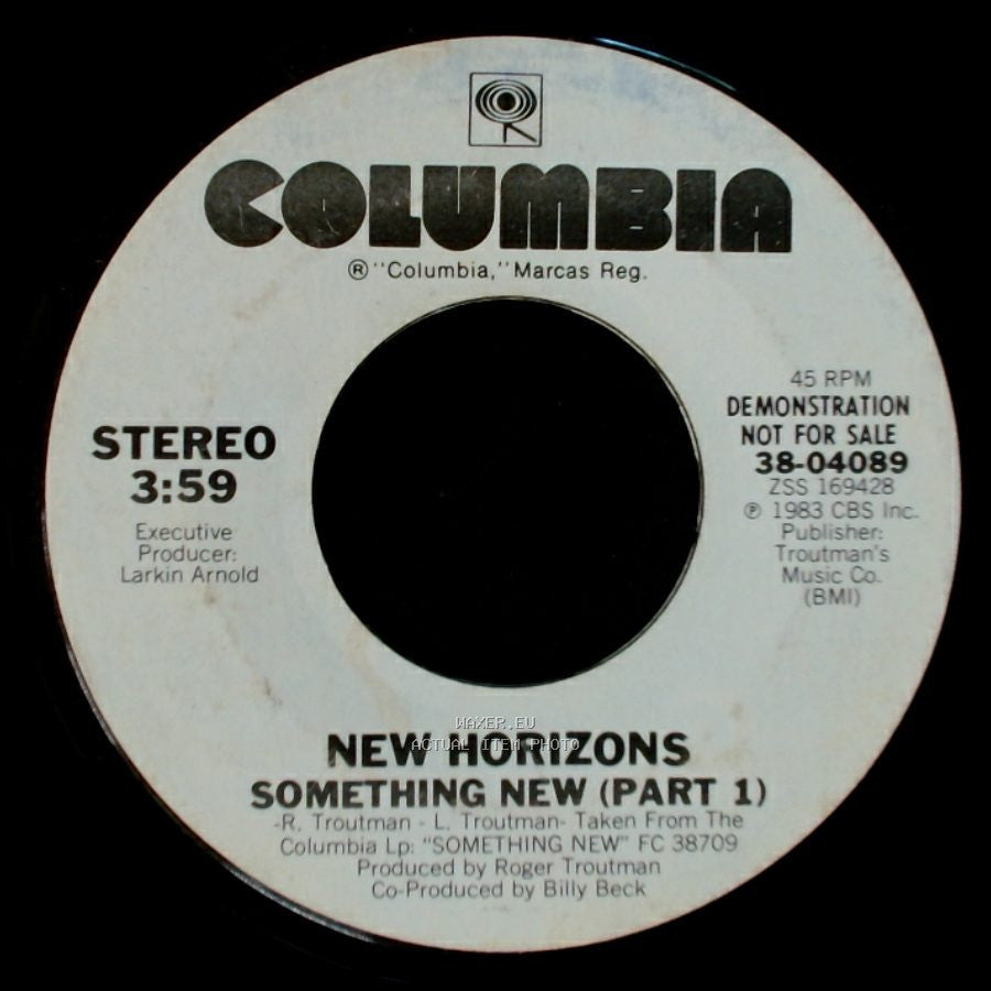 New Horizons - Something New (Part 1) / Something New (Part 1) side B