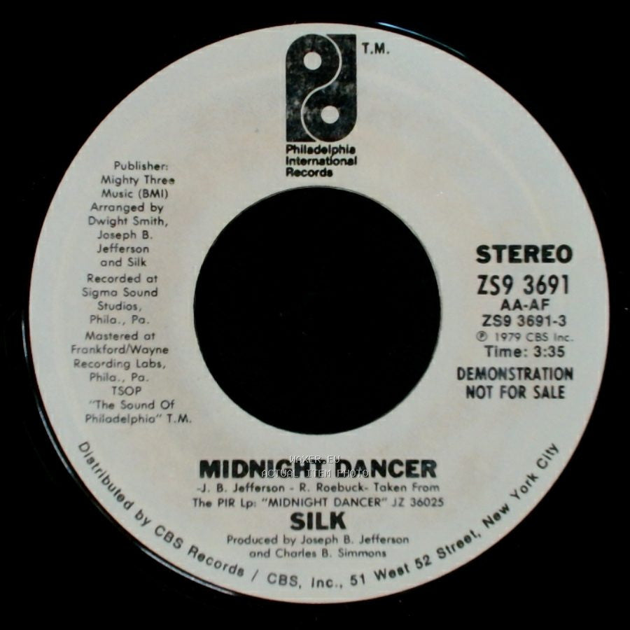 Silk - Midnight Dancer / Midnight Dancer side A