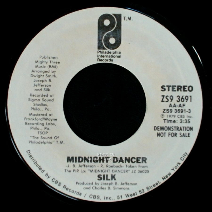 Silk - Midnight Dancer / Midnight Dancer side B