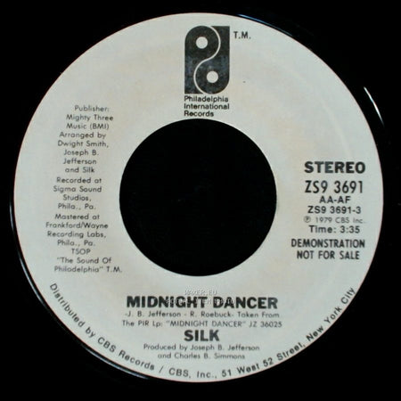 Silk - Midnight Dancer / Midnight Dancer side B
