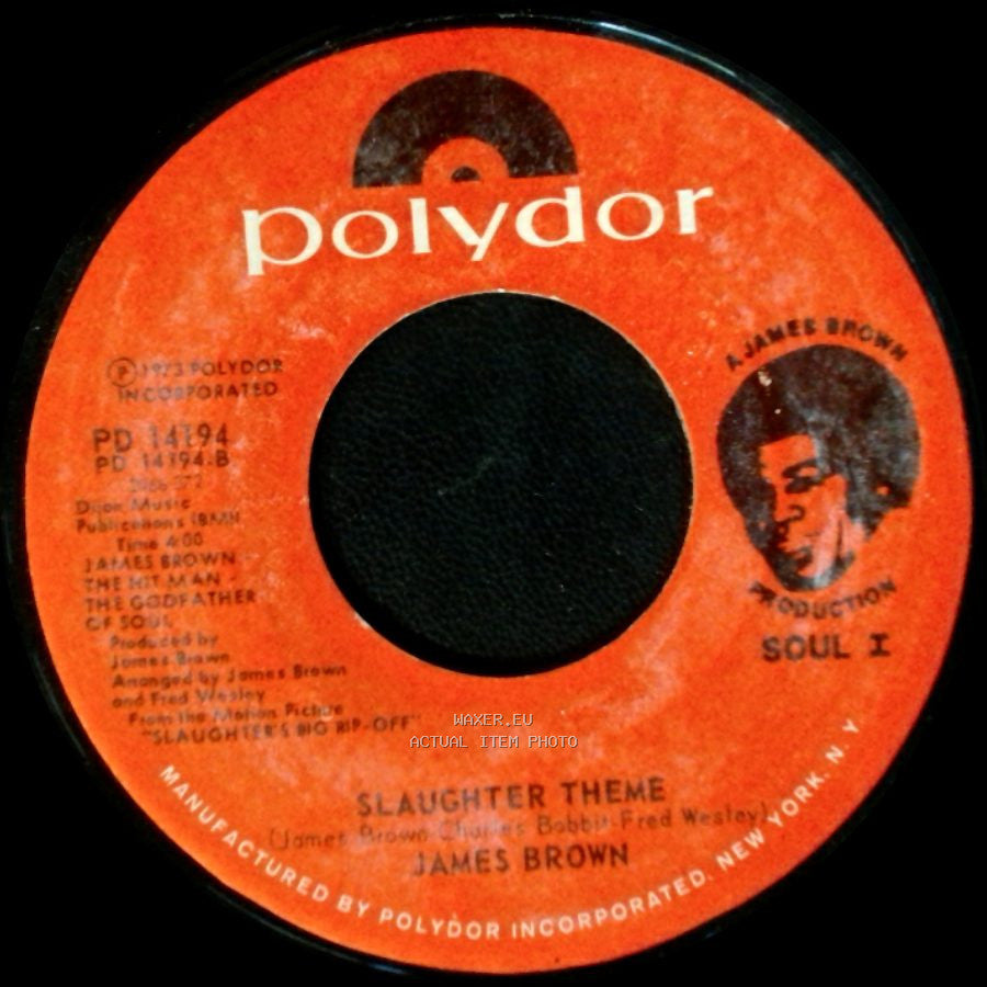 James Brown - Slaughter Theme / Sexy, Sexy, Sexy side A