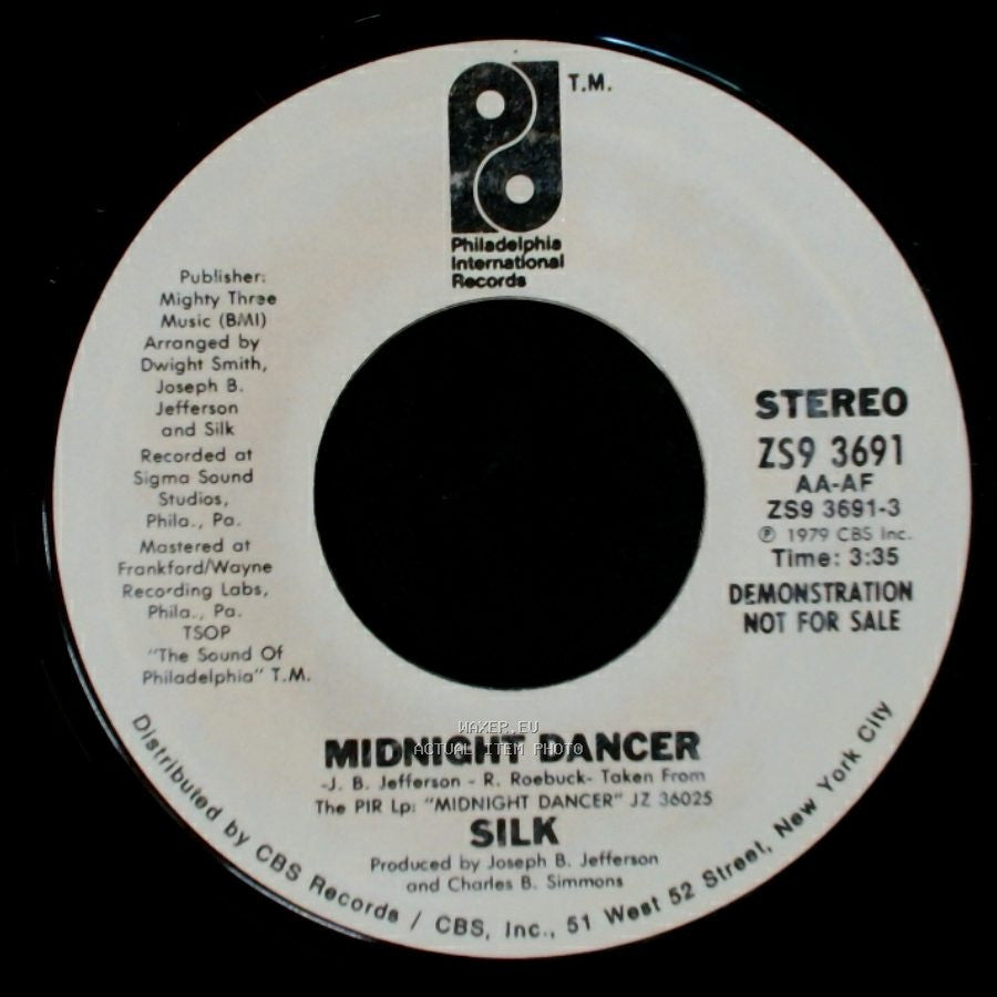 Silk - Midnight Dancer / Midnight Dancer side A