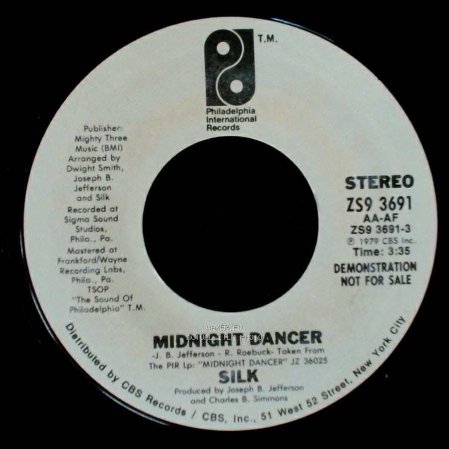 Silk - Midnight Dancer / Midnight Dancer side B