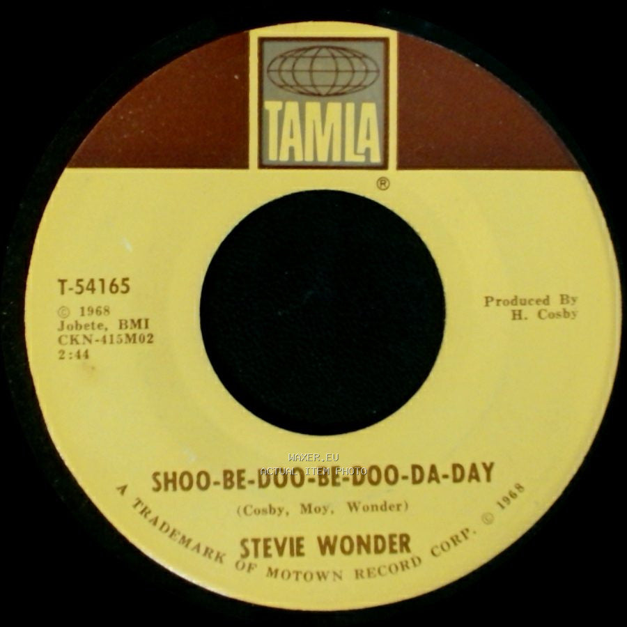 Stevie Wonder - Why Don't You Lead Me To Love / Shoo-Be-Doo-Be-Doo-Da-Day side B