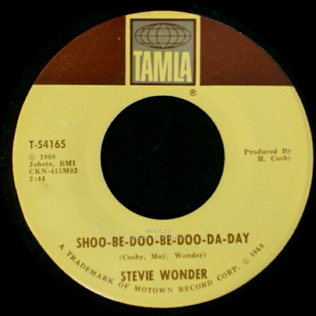 Stevie Wonder - Why Don't You Lead Me To Love / Shoo-Be-Doo-Be-Doo-Da-Day side B