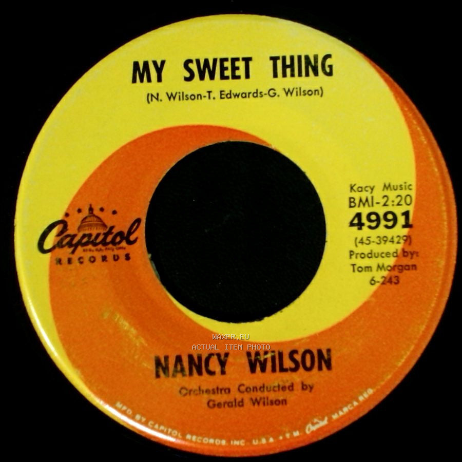 Nancy Wilson - My Sweet Thing / Tell Me The Truth side A