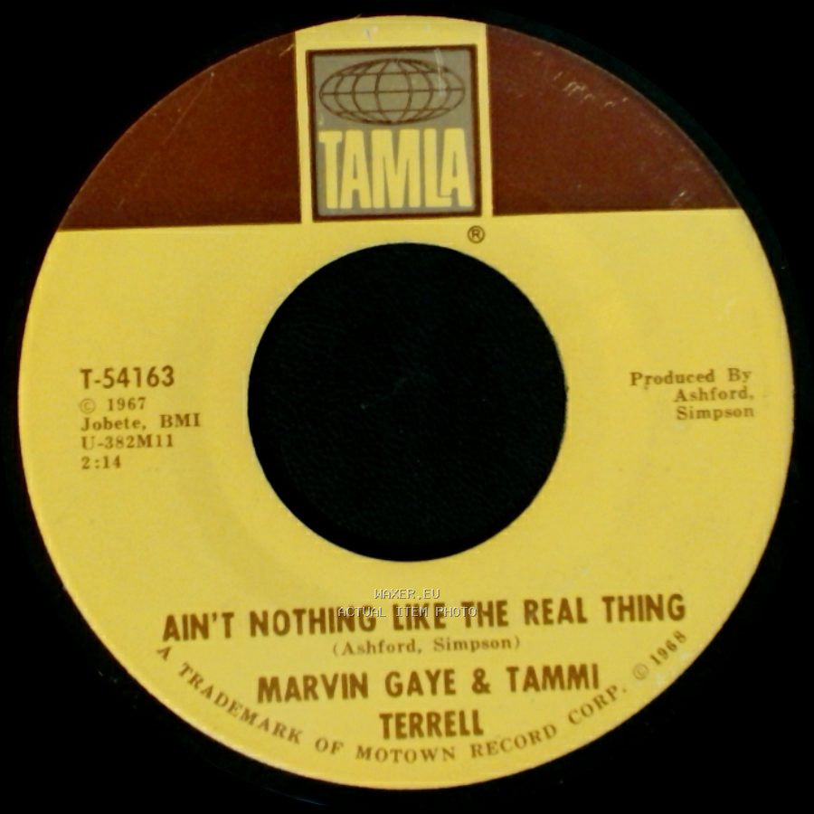 Marvin Gaye & Tammi Terrell - Little Ole Boy, Little Ole Girl / Ain't Nothing Like The Real Thing side B