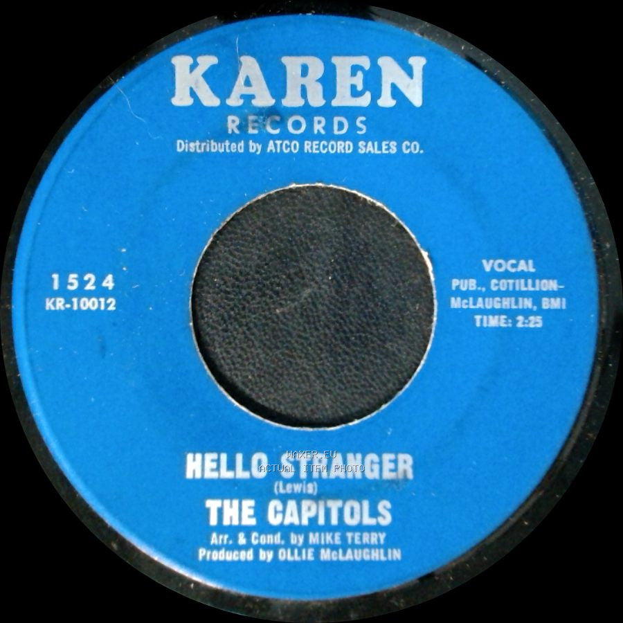 The Capitols - Hello Stranger / Cool Jerk side A