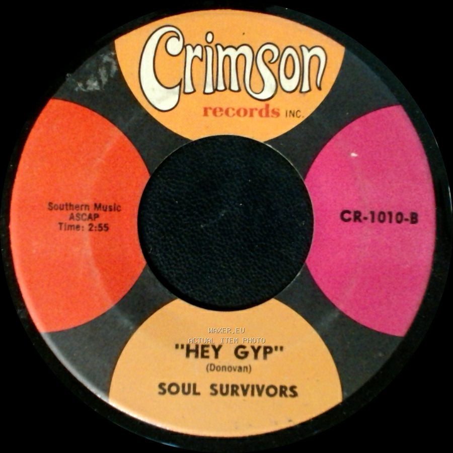 Soul Survivors - Expressway To Your Heart / Hey Gyp side B