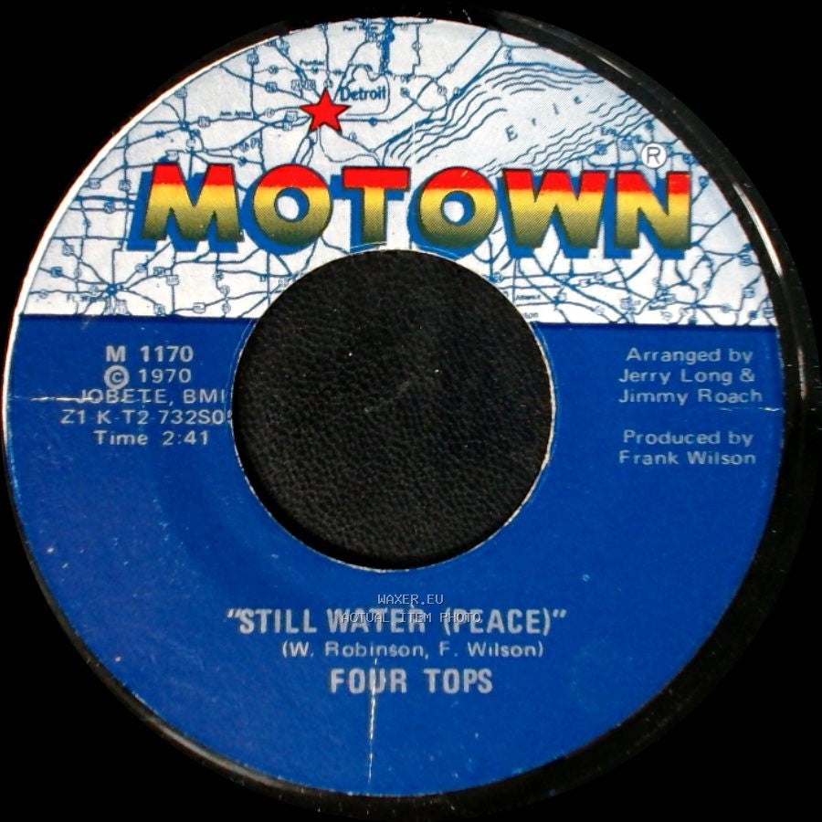 Four Tops - Still Water (Love) / Still Water (Peace) side B