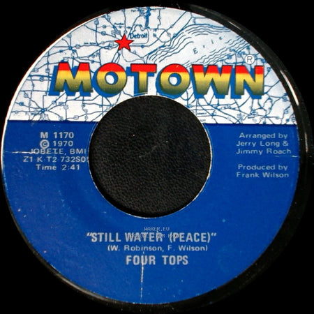 Four Tops - Still Water (Love) / Still Water (Peace) side B