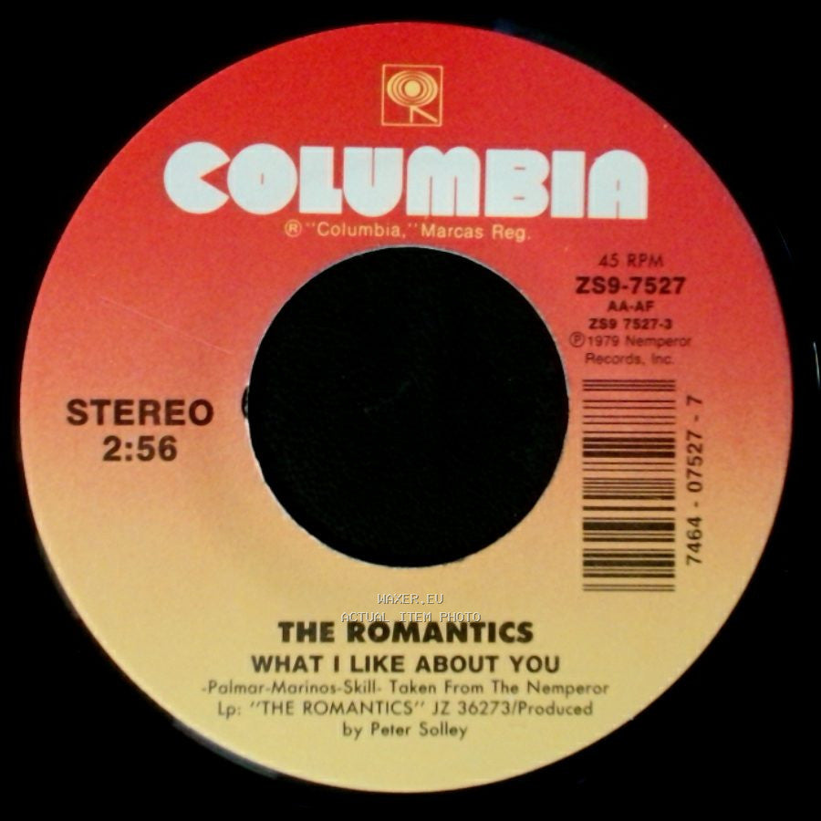 The Romantics - What I Like About You / First In Line side A
