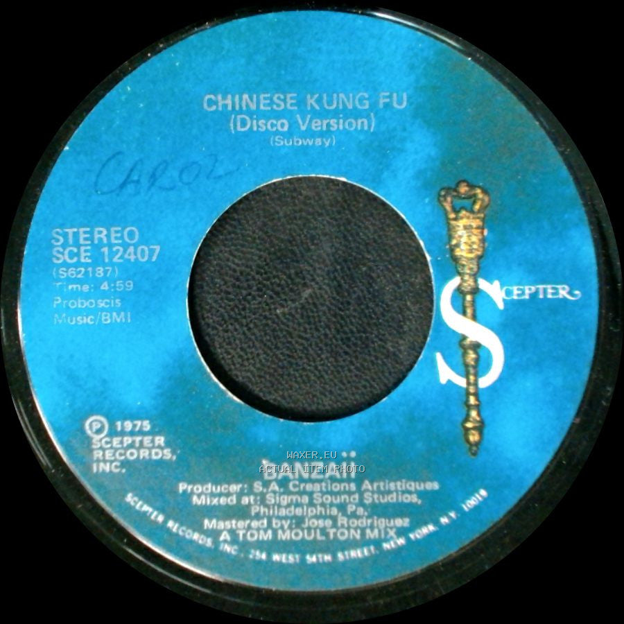 Banzaii - Chinese Kung Fu (Disco Version) / Chinese Kung Fu side A
