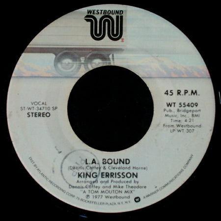 King Errisson - Manhattan Love Song / L. A. Bound side B