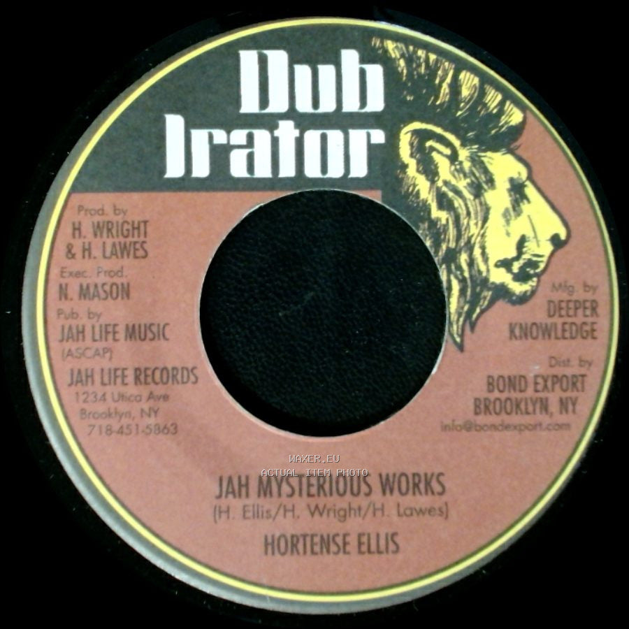 Hortense Ellis - Mysterious Dub / Jah Mysterious Works side B
