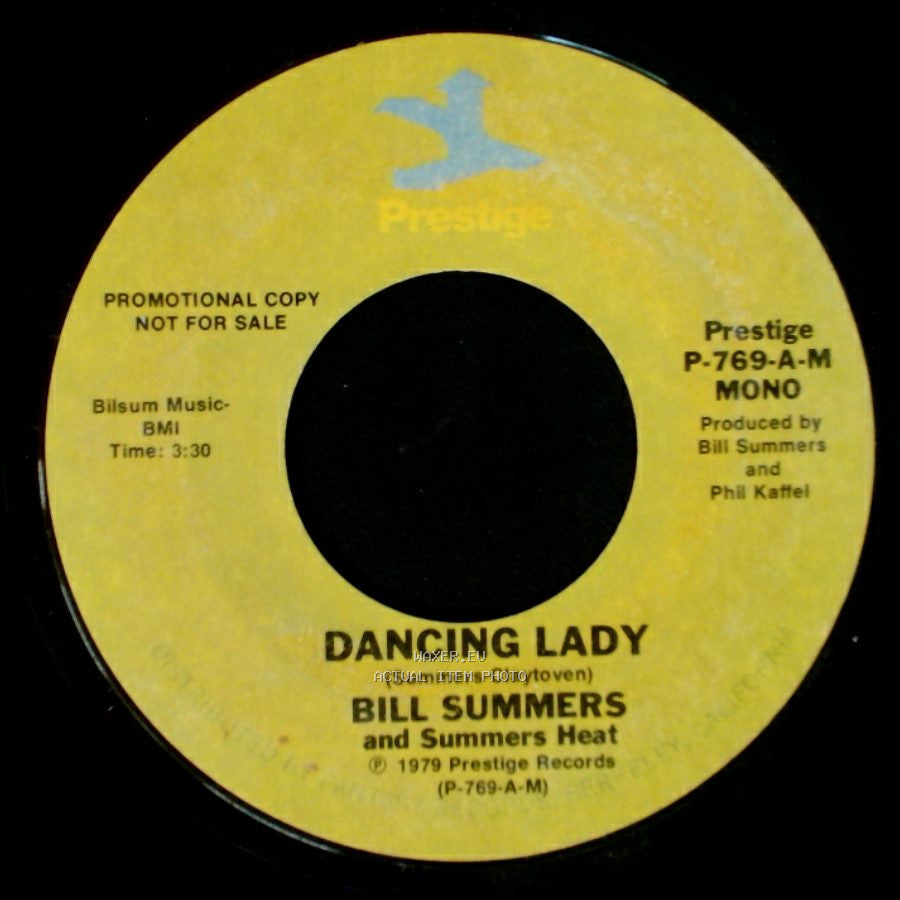 Bill Summers And Summers Heat - Dancing Lady / Dancing Lady side A