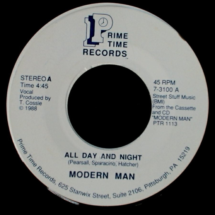 Modern Man - All Day And Night / Call The Law side A