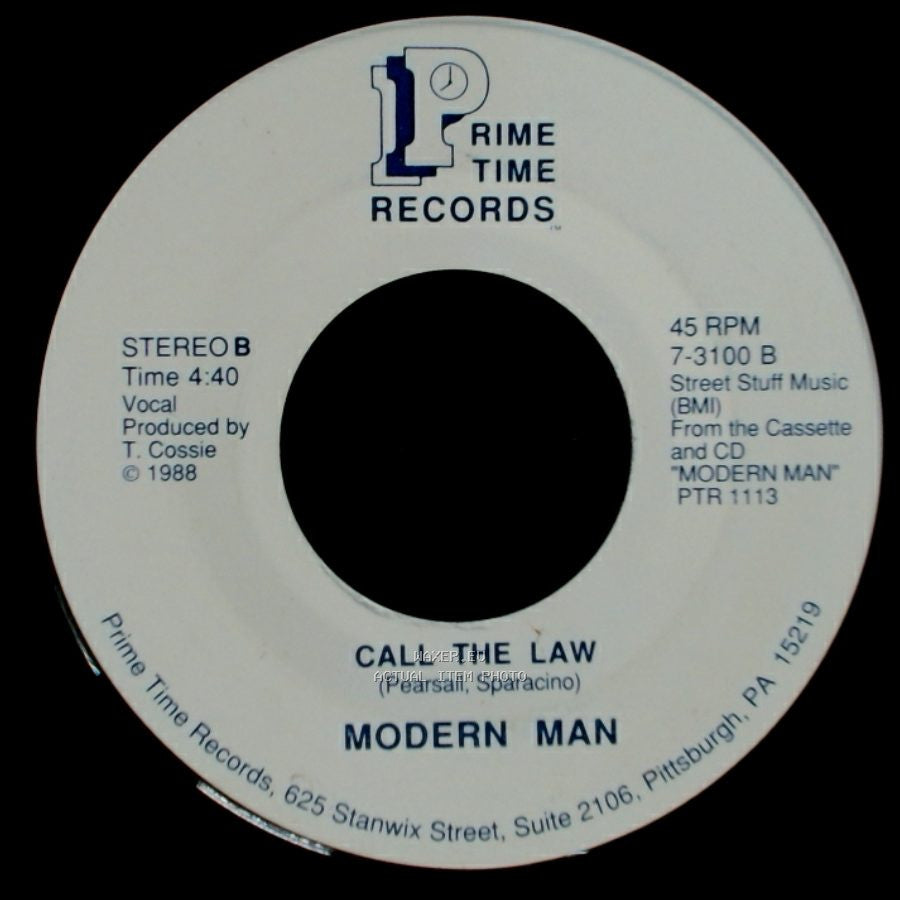 Modern Man - All Day And Night / Call The Law side B
