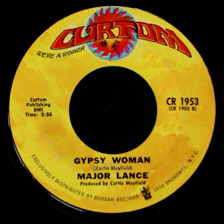 Major Lance - Stay Away From Me (I Love You Too Much) / Gypsy Woman side B