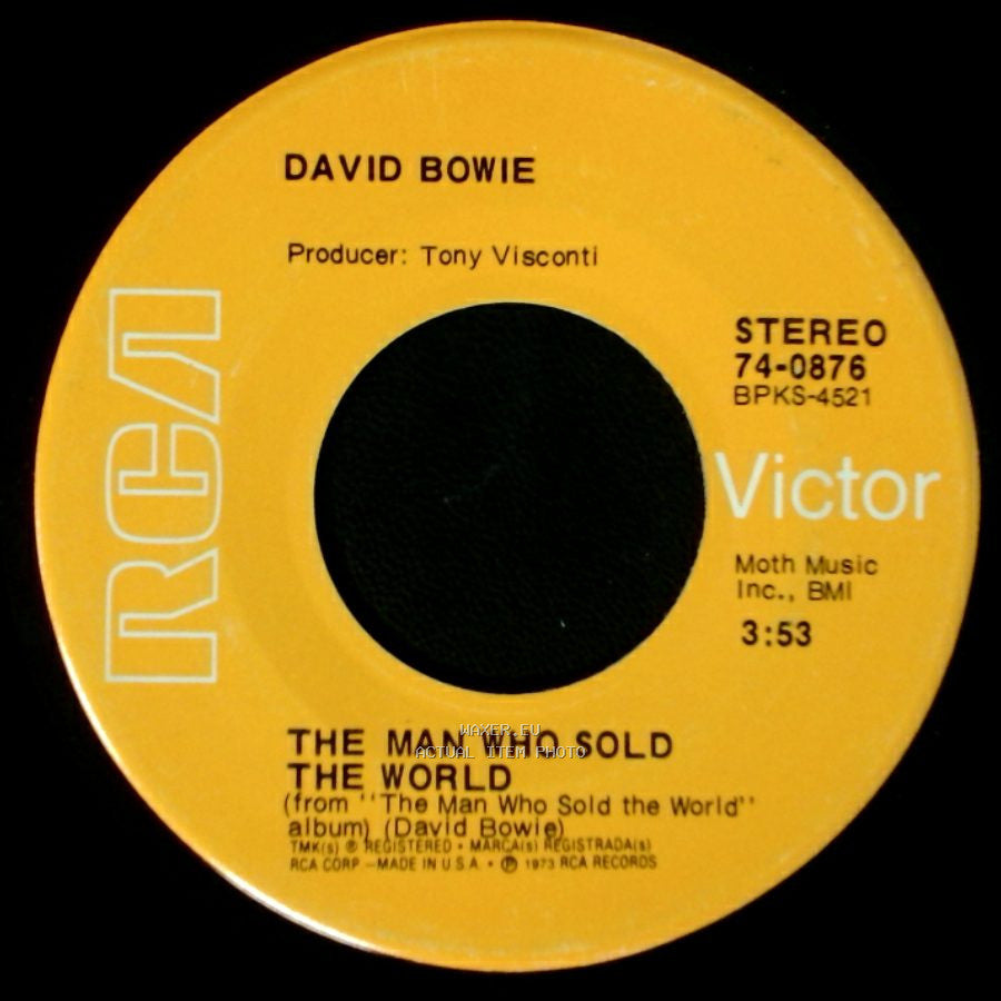 David Bowie - The Man Who Sold The World / Space Oddity side A