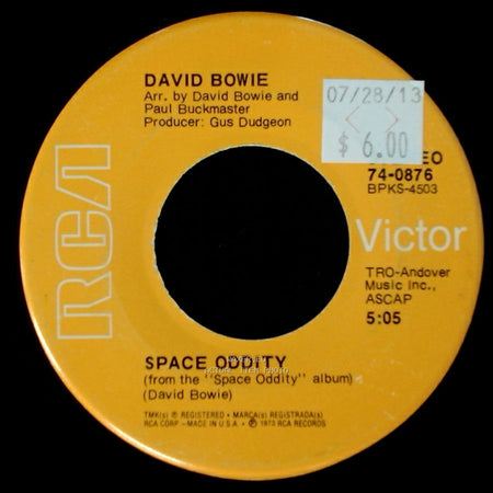 David Bowie - The Man Who Sold The World / Space Oddity side B