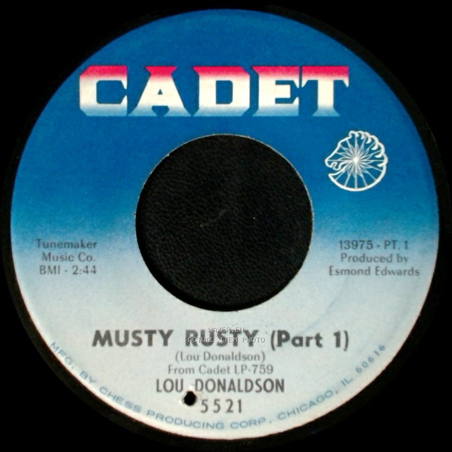 Lou Donaldson - Musty Rusty (Part 2) / Musty Rusty (Part 1) side B