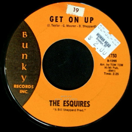 The Esquires - Listen To Me / Get On Up side B