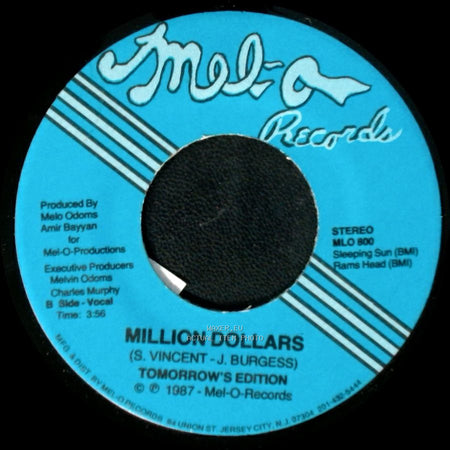 Tomorrow's Edition - Million Dollars / Million Dollars side B