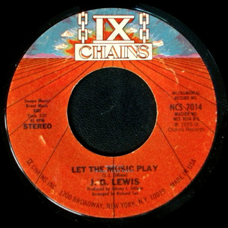 J. G. Lewis - Let The Music Play / Let The Music Play side B