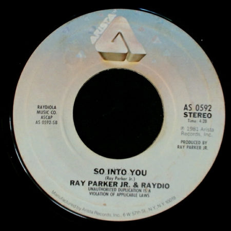 Ray Parker Jr. & Raydio - So Into You / A Woman Needs Love (Just Like You Do) side A