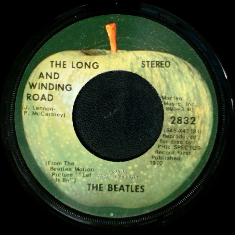 The Beatles - For You Blue / The Long And Winding Road side B