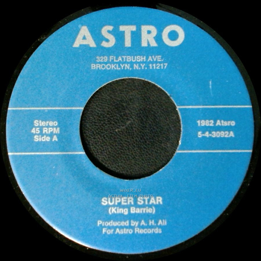 Unknown Artist - Super Star / Tribute To Bob Marley (Mighty Mighty) side A