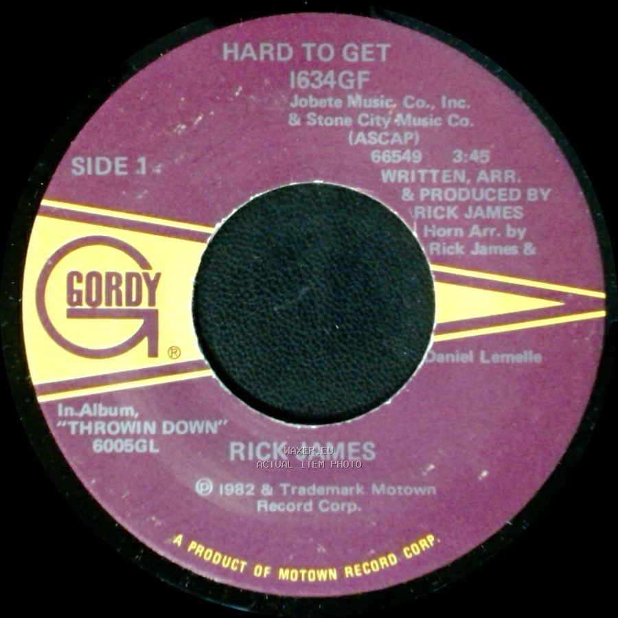 Rick James - Hard To Get / My Love side A