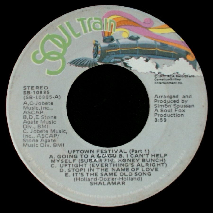 Shalamar - Uptown Festival (Part 1) / Uptown Festival (Part 2) side A
