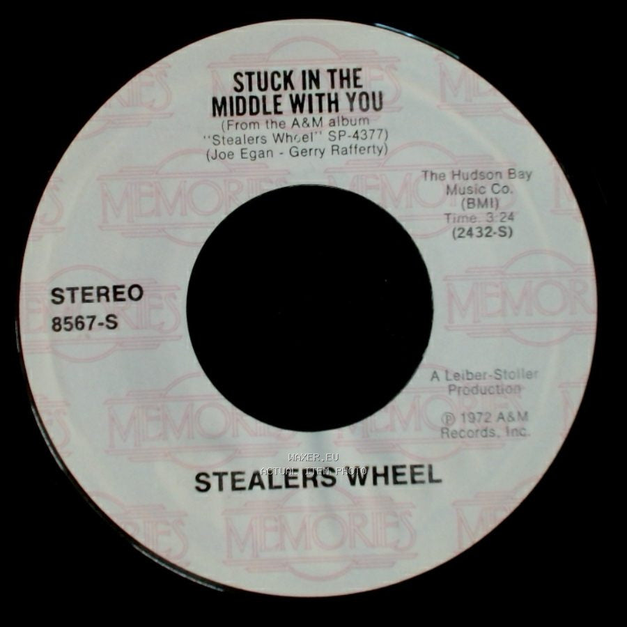 Stealers Wheel - Star / Stuck In The Middle With You side B