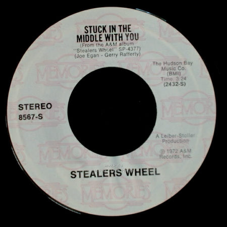 Stealers Wheel - Star / Stuck In The Middle With You side B