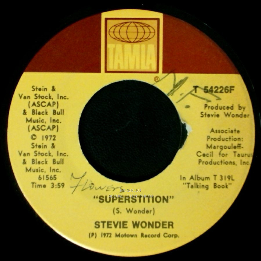 Stevie Wonder - You've Got It Bad Girl / Superstition side B
