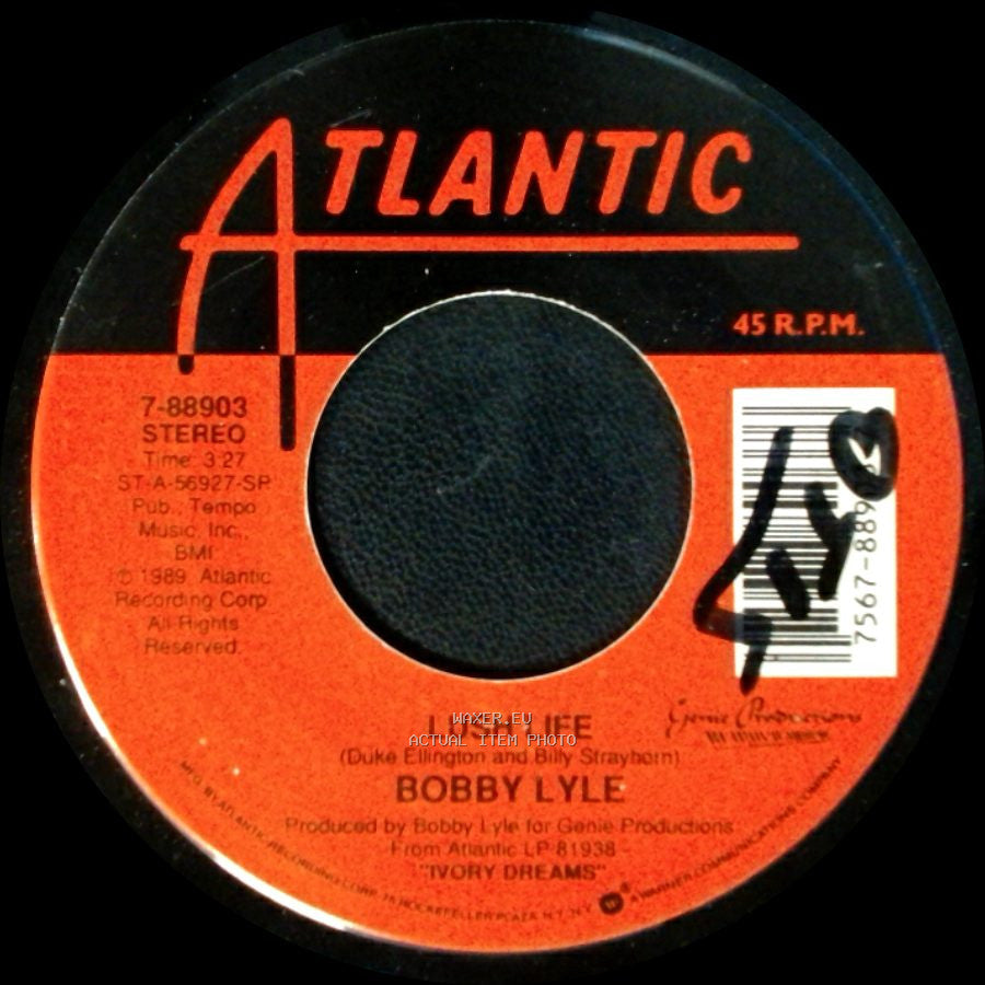 Bobby Lyle - Lush Life / Been So Long side A