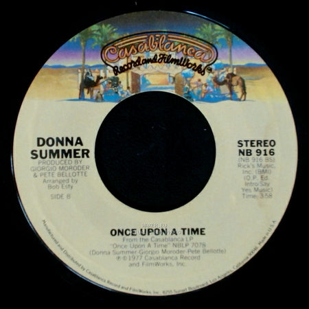 Donna Summer - Rumour Has It / Once Upon A Time side B