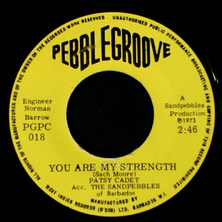 Patsy Cadet - You Are My Strength / My Love Forgive Me side A