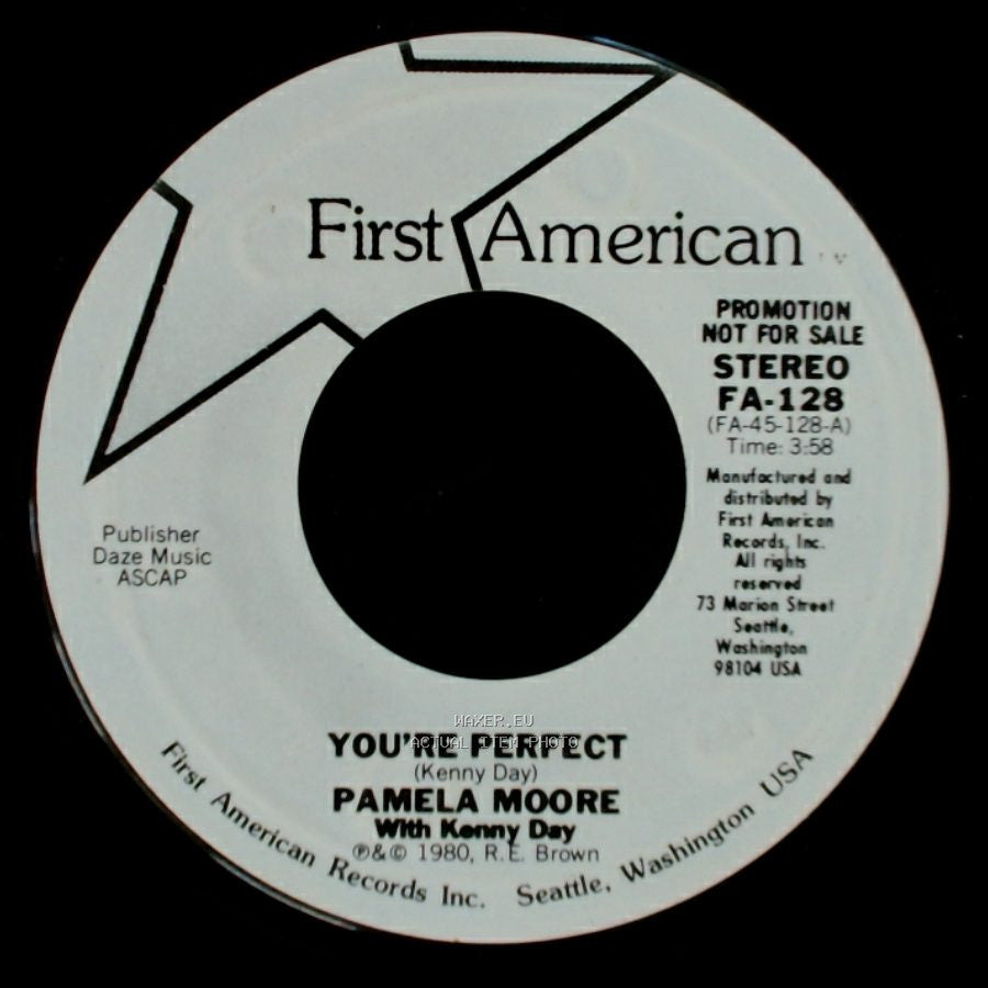Pamela Moore With Kenny Day - You're Perfect / You're Perfect side A