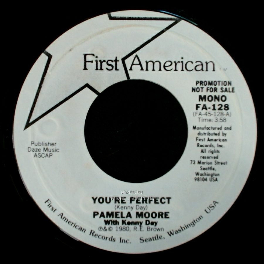 Pamela Moore With Kenny Day - You're Perfect / You're Perfect side B
